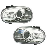 FARI VOLKSWAGEN VW GOLF 4 LUCE DIURNA LED FONDO CR