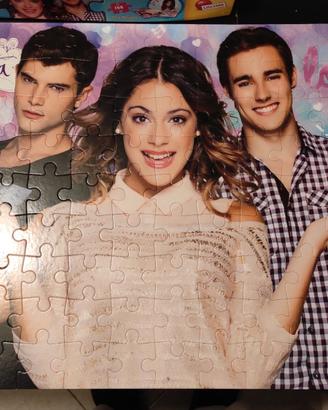Puzzle Violetta Disney 108 pezzi Double-face 2 in1