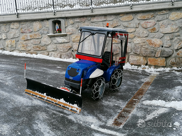 Trattorino idrostatico sep gulliver con lama neve