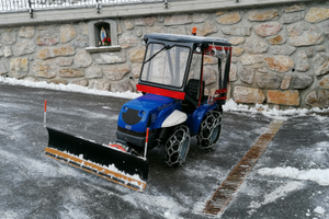 Trattorino idrostatico sep gulliver con lama neve