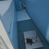 Camera da letto con letto a castello senza mobile