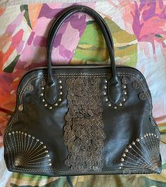 Borsa vintage in vera pelle