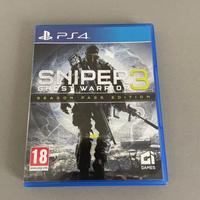 Gioco ps4 SNIPER 3 vers. inglese sottotitoli ital