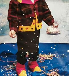 Vestito da pagliaccio 