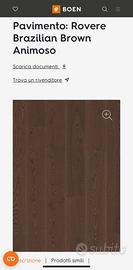 Parquet Rovere Brazilian Brown - BOEN