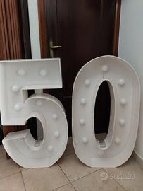 Numero 50 per feste compleanno