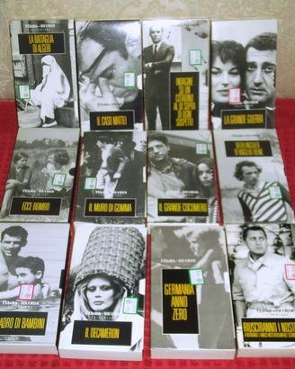18 videocassette da collezione + 2 dvd