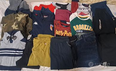stock abbigliamento bambino 8/10 anni