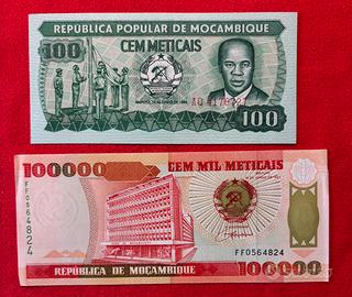 Banconote Mozambico