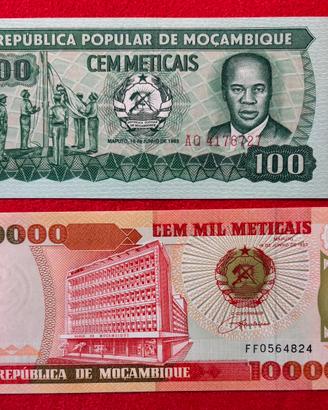 Banconote Mozambico