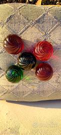 pomelli in vetro murano