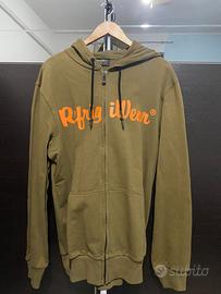 Felpa Refrigiwear con zip e cappuccio