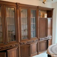 Mobile soggiorno legno massiccio stile classico