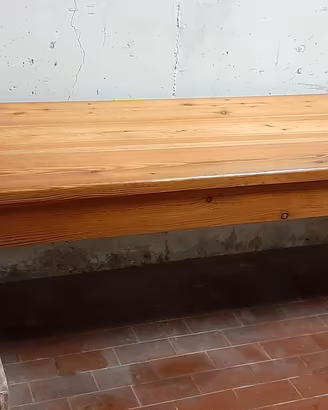 Panca robusta in legno larice