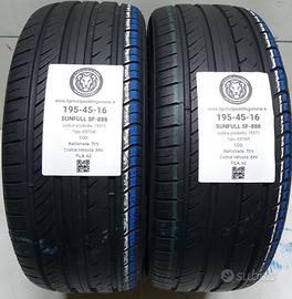2 GOMME 195 45 16 SUNFULL A75971