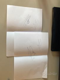 Firma di Antoine Bernede e quella di Sandi Lovric