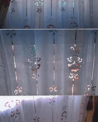 Tenda a intaglio fatta a mano 
