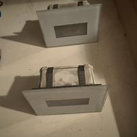 2 lampade segnapasso led Lombardo LL643C3