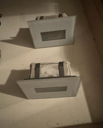 2 lampade segnapasso led Lombardo LL643C3