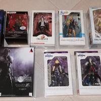 Final Fantasy e Kingdom Hearts Play Arts