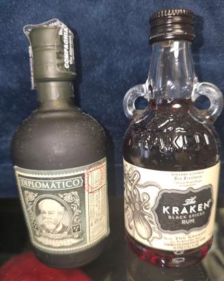 Miniature/ mignon da collezione di Rum 2 x 5cl