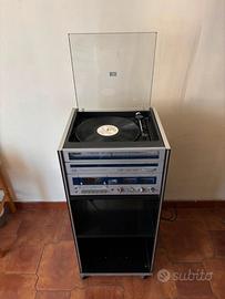 Stereo Vintage IRRADIO con Giradischi, Radio e...