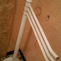 Porta asciugamani a piantana