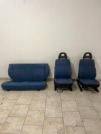 Sedili Fiat 600 interni tappezzeria