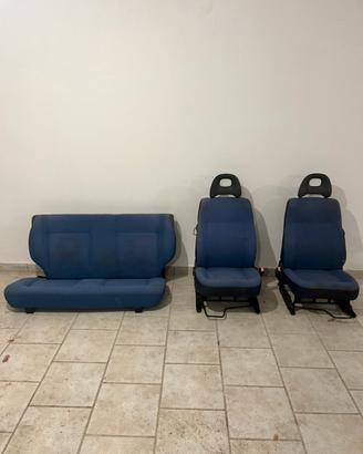 Sedili Fiat 600 interni tappezzeria