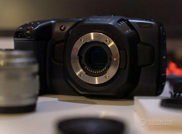 Blackmagic Pocket Cinema Camera 4K + 2 obiettivi