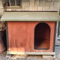 Cuccia coibentata in legno x cani medio grandi