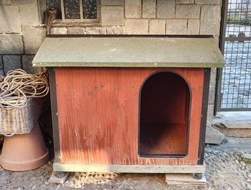 Cuccia coibentata in legno x cani medio grandi