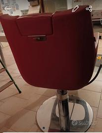 poltrona parrucchiere usata pochissimo 