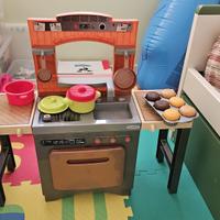 Cucina Giocattolo Pizzeria ECOIFFIER 32 accessori