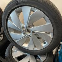 4 Gomme termiche Bridgestone + cerchi originali Vw