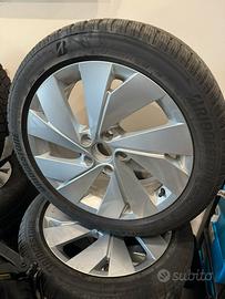 4 Gomme termiche Bridgestone + cerchi originali Vw