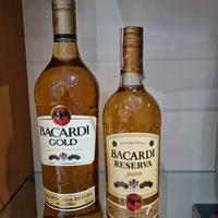 Rum Bacardi gold e Bacardi reserva