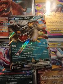 Carta Pokemon Mabossstiff Ex 086 Mint