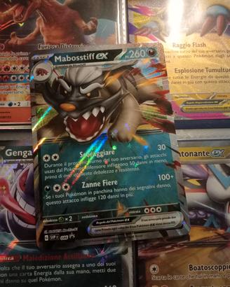 Carta Pokemon Mabossstiff Ex 086 Mint