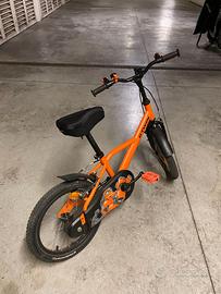 Bici 14 pollici b-twin