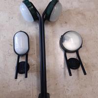 Paletto doppio + 2 plafon. bo luce