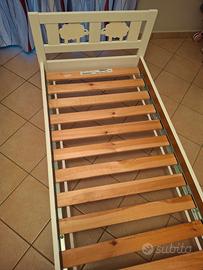 Lettino kritter con materasso 