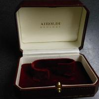 AIROLDI SCATOLA PORTA OROLOGIO vintage WBX70
