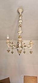 Lampadario in ceramica