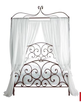 Letto a baldacchino “Maison du monde”