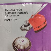 Decespugliatore Testina Filo D'acciaio Size 8"