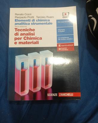 libro tecniche di analisi per chimica e materiali