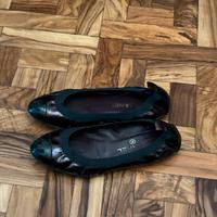 Ballerine originali Chanel burgundy