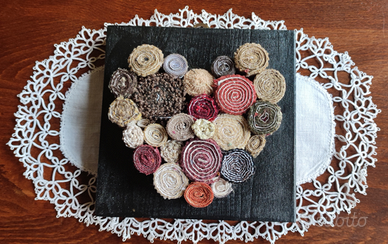 Quadro tridimensionale con "Cuore"-Elena Viletti