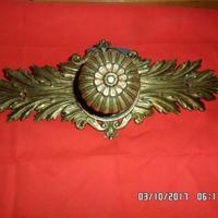 FREGIO MANIGLIA IN OTTONE VINTAGE ORIGINALE '60